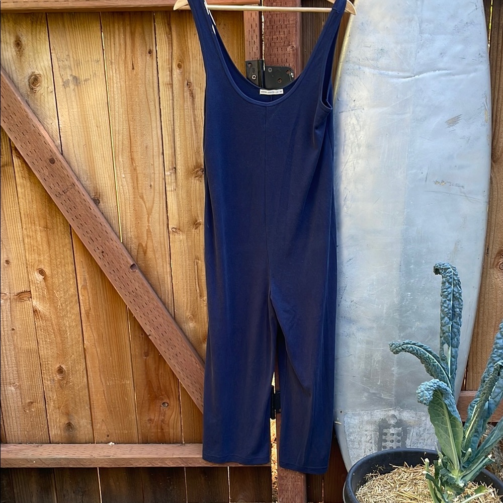Marine Layer ReSpun Navy Blue Jumpsuit